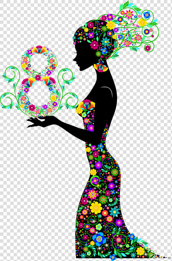 Transparent 8 March Womens Day Background   Transparent Women  39 s Day Png  Png DownloadTransparent PNG