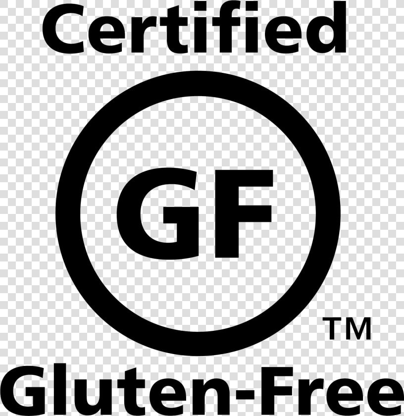 Certified Gluten Free Logo Black   Gluten Free Certified Png  Transparent PngTransparent PNG