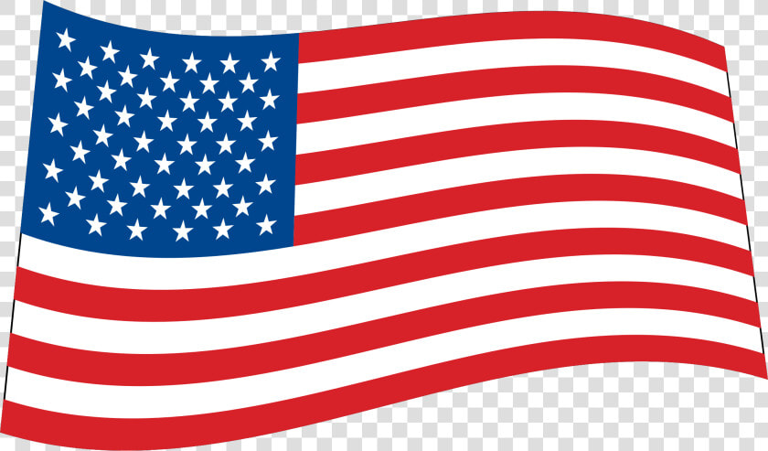 Transparent Bandera De Usa Png   American Flag Waving Clipart  Png DownloadTransparent PNG