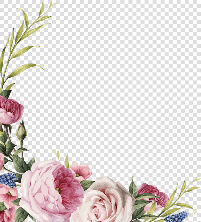 Bohemian Flowers Png   Bohemian Flower Border Png  Transparent PngTransparent PNG