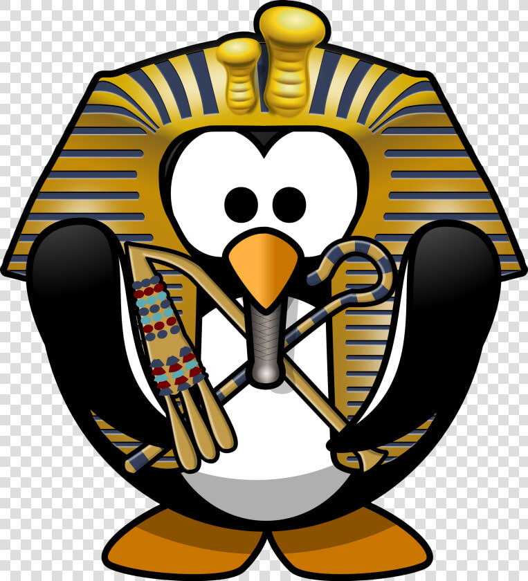 Tut Ankh Penguin Clip Arts   Egyptian Penguin  HD Png DownloadTransparent PNG