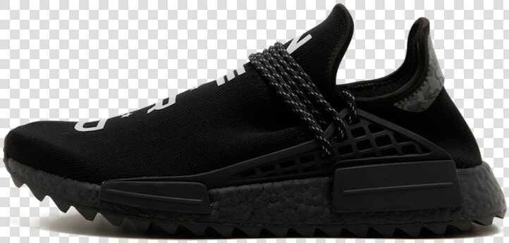 Nerd X Adidas Nmd Hu Trail Bb7603   Pharrell Williams Hu Black  HD Png DownloadTransparent PNG