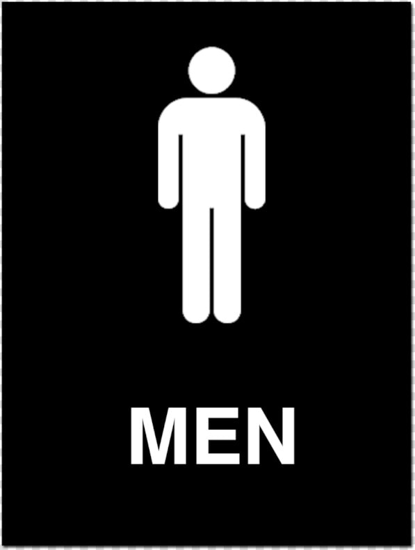 Printable Handicap Sign Mens Bathroom Signs Printableandicap   Men Restroom Sign  HD Png DownloadTransparent PNG