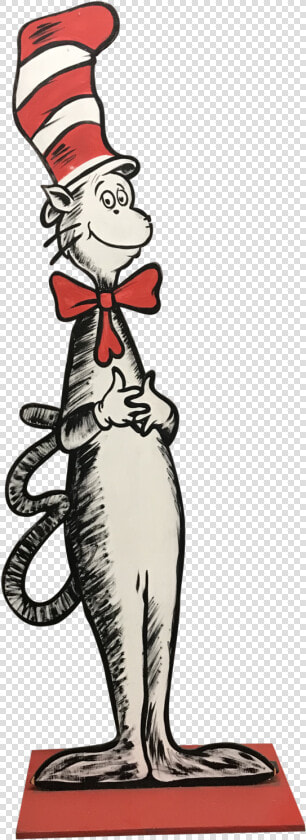 The Cat In The Hat Standee   Cat In The Hat Standee  HD Png DownloadTransparent PNG