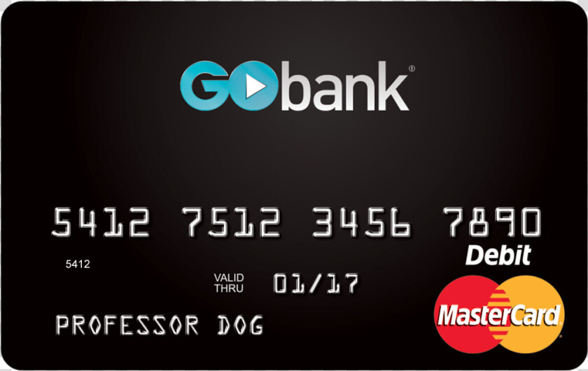 Visa Gift Card Prepaid Mastercard   Go Bank Master Card  HD Png DownloadTransparent PNG