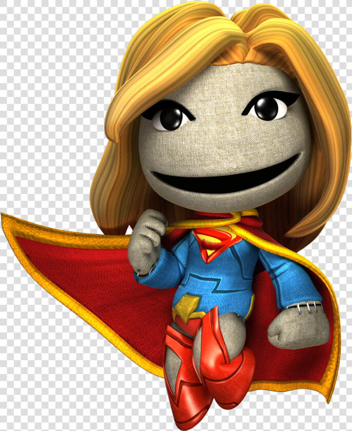 Little Big Planet Girl Sackboy  HD Png DownloadTransparent PNG