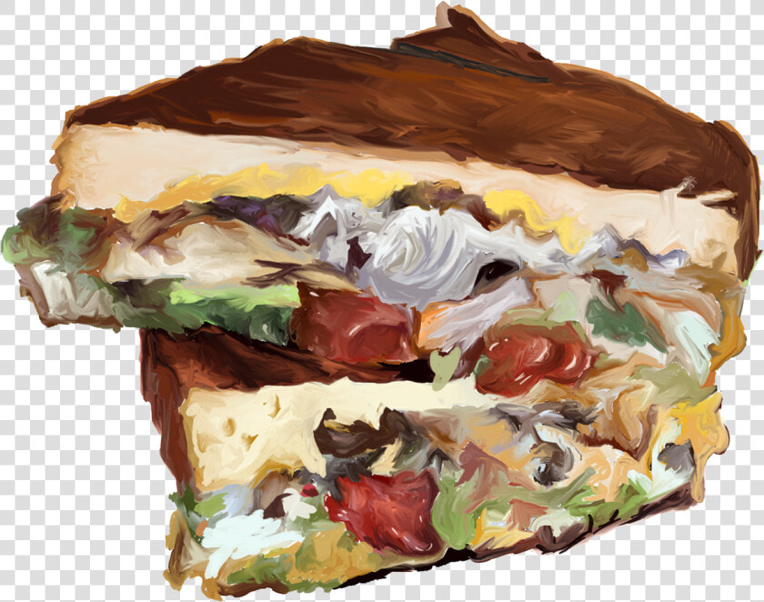 Transparent Grilled Cheese Sandwich Png   Buttercream  Png DownloadTransparent PNG