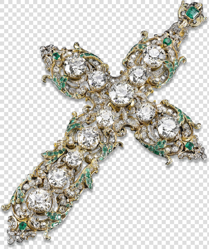 Pope Paul Vis Diamond Cross   Jewellery  HD Png DownloadTransparent PNG