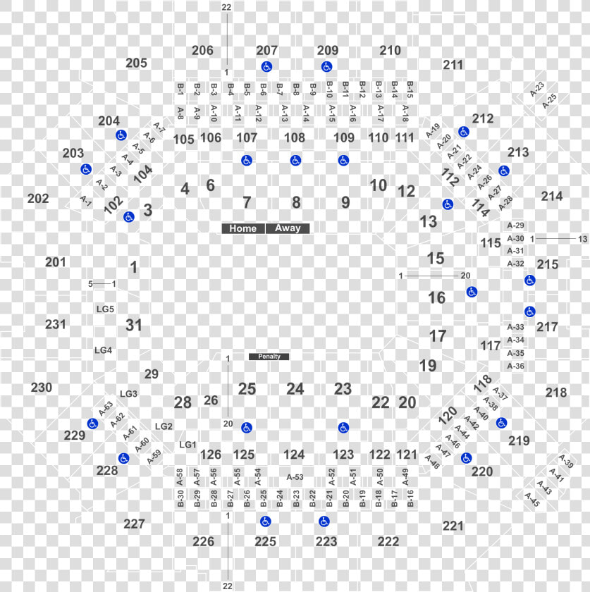 Transparent Barclays Center Logo Png   Barclays Center Seating Chart Bad Bunny  Png DownloadTransparent PNG