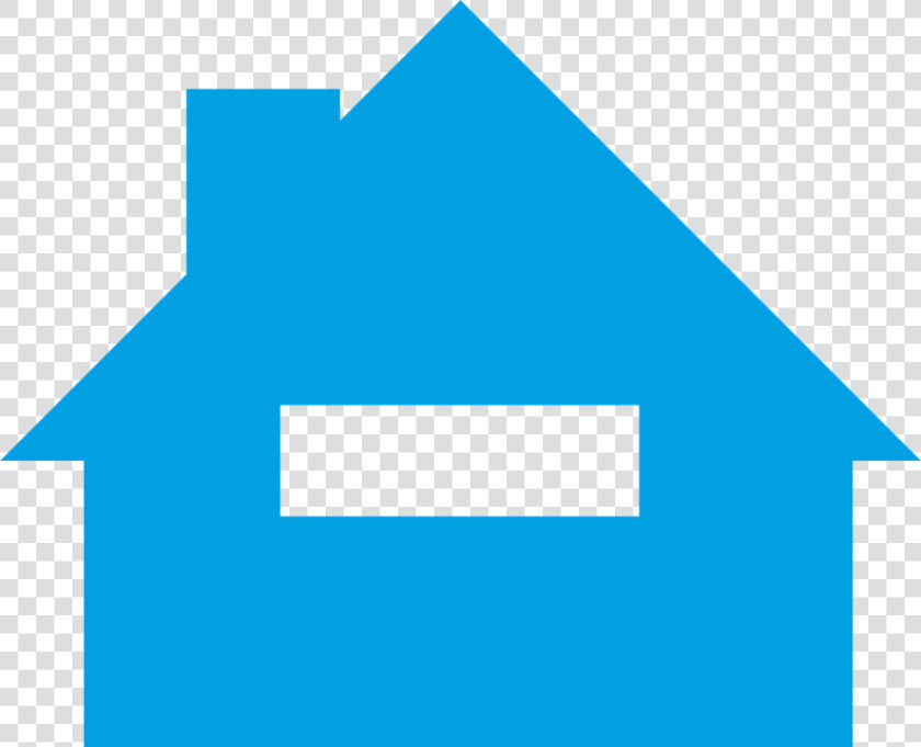 House  Blue  Home  Architecture  Icon   Icono De Casa Azul  HD Png DownloadTransparent PNG