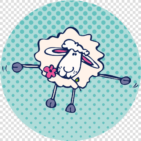 Counting Sheep Round Coaster   Circle Outline Transparent Background  HD Png DownloadTransparent PNG