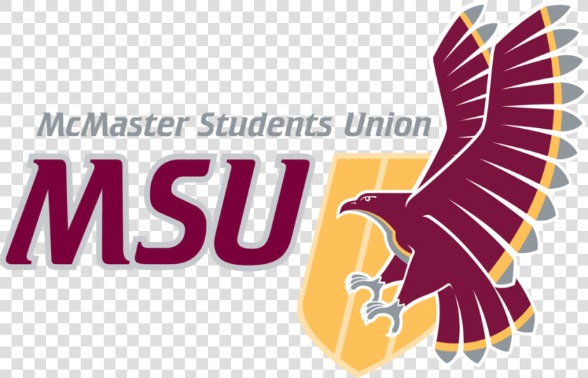 Msu Logo   Colour   Mcmaster Student Union Logo  HD Png DownloadTransparent PNG