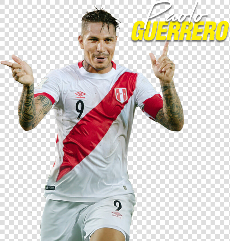 Transparent Paolo Guerrero Png   Paolo Guerrero Render  Png DownloadTransparent PNG