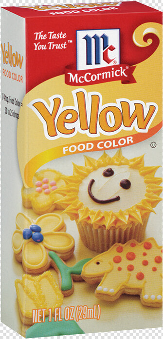 Mccormick® Yellow Food Color   Yellow Food Coloring  HD Png DownloadTransparent PNG