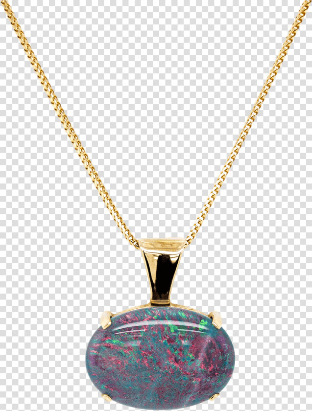 14k Yellow Gold Opal Pendant   Locket  HD Png DownloadTransparent PNG