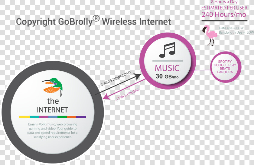 Amount Of Data And Bandwidth Required For Streaming   Circle  HD Png DownloadTransparent PNG