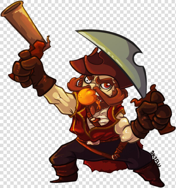 Gangplank   League Of Legends Gangplank Chibi  HD Png DownloadTransparent PNG