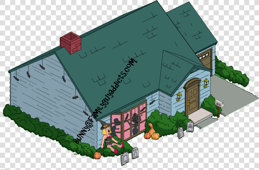 Quagmire House Halloween Decorations   Quagmire House Layout  HD Png DownloadTransparent PNG