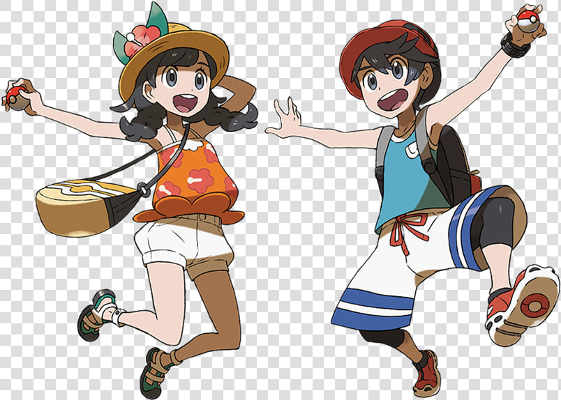 Pokemon Ultra Sun And Moon Trainers  HD Png DownloadTransparent PNG