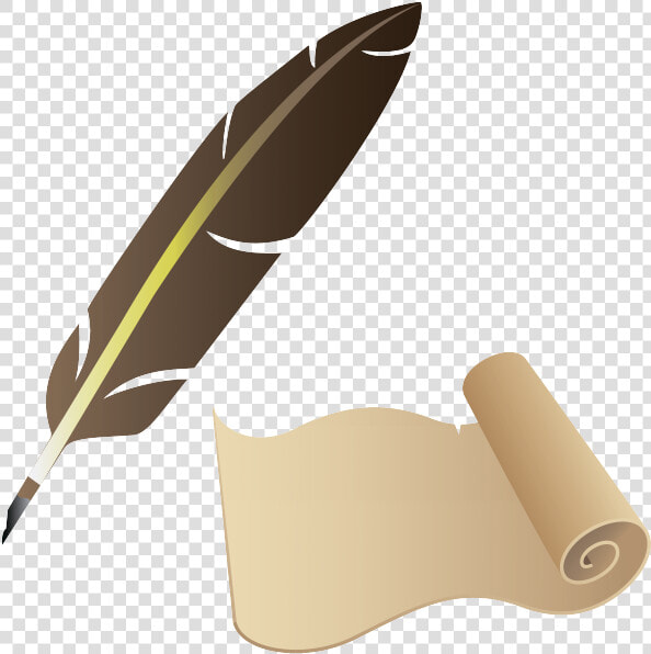 Свиток  Старая Бумага  Перьевая Ручка  Altes Papier    Quill Pen  HD Png DownloadTransparent PNG