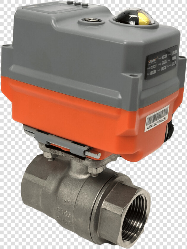 M22 Series Electric Actuated Stainless Steel Ball Valve   Flashlight  HD Png DownloadTransparent PNG