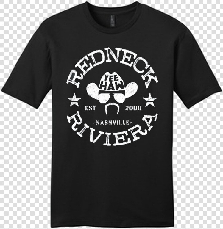 Redneck Riviera Unisex Black Yee Haw Tee Title Redneck   District Dt6000 Heather Navy  HD Png DownloadTransparent PNG