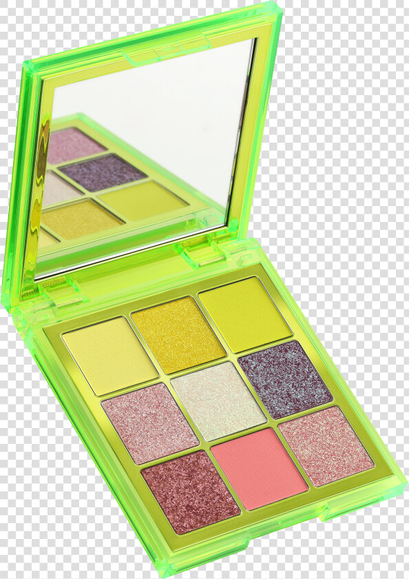 Neon Obsessions Palette Green  Neon Green  Hi res   Neon Obsession Huda Beauty  HD Png DownloadTransparent PNG