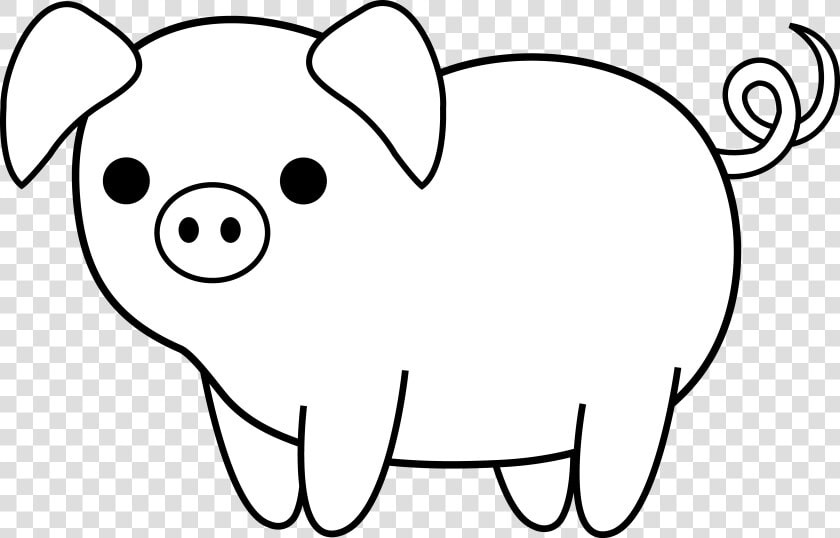 Pig Head Png Black And White Transparent Pig Head Black   Black And White Pig Clip Art  Png DownloadTransparent PNG