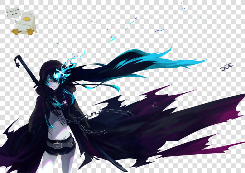 Anime   Black Rock Shooter Fan Art  HD Png DownloadTransparent PNG