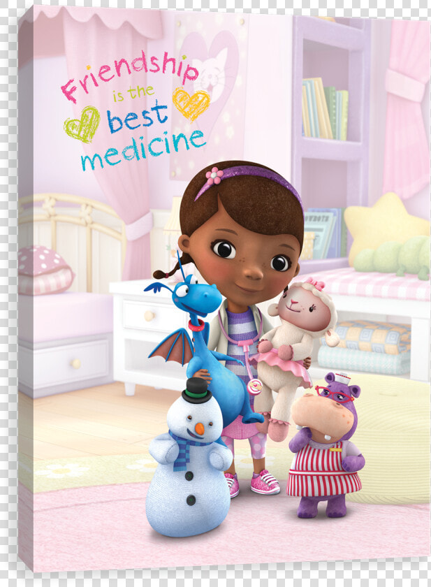 Doc Mcstuffins Friendship Is The Best Medicine   Transparent Doc Mcstuffins Png  Png DownloadTransparent PNG