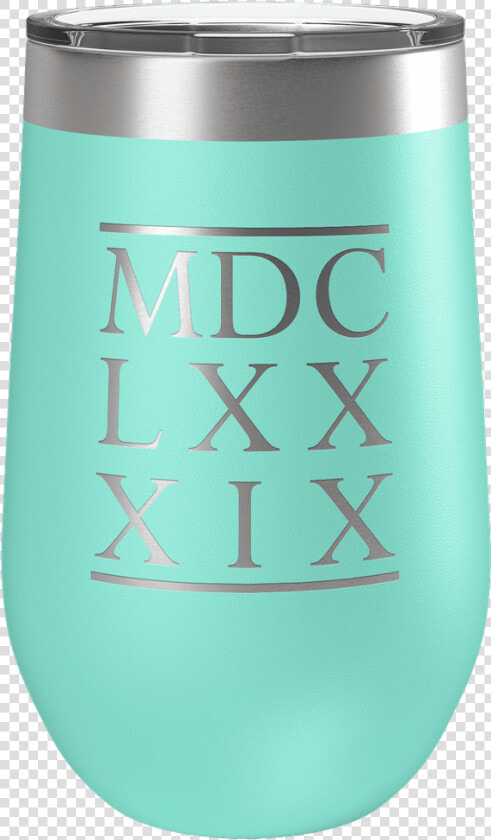 1689 Bcf Roman Numerals 16oz Insulated Tumbler   Diet Soda  HD Png DownloadTransparent PNG