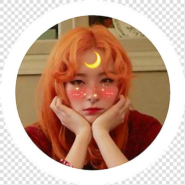 Seulgi Png  seulgi Sticker   Kpop Seulgi Orange Hair  Transparent PngTransparent PNG