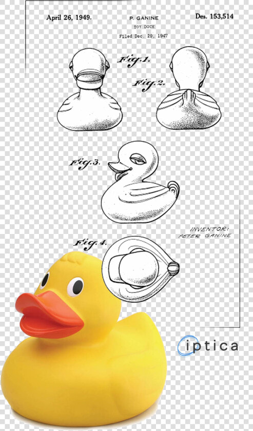 Rubber Duck Patent Print  HD Png DownloadTransparent PNG