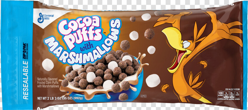 Cocoa Puffs With Marshmallows Cereal  HD Png DownloadTransparent PNG