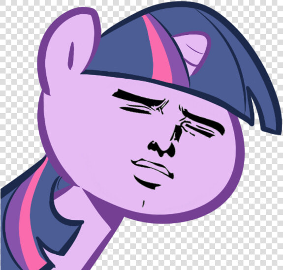 Twilight Sparkle Rainbow Dash Pony Face Pink Purple   My Little Pony Meme Png  Transparent PngTransparent PNG