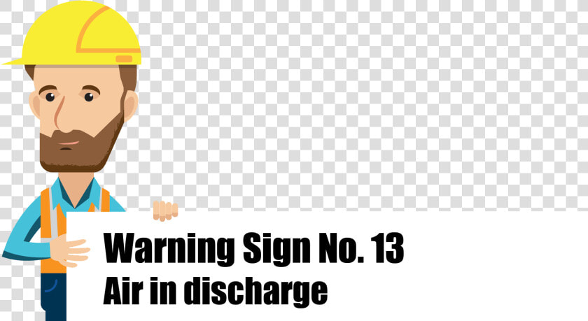 Warning Sign 13 Mtime   Hard Hat  HD Png DownloadTransparent PNG