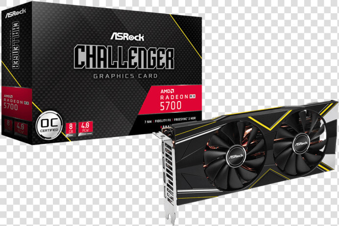 Asrock Custom Radeon Rx   Amd Cards  HD Png DownloadTransparent PNG