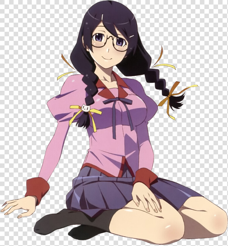 Tsubasa Hanekawa Render  HD Png DownloadTransparent PNG