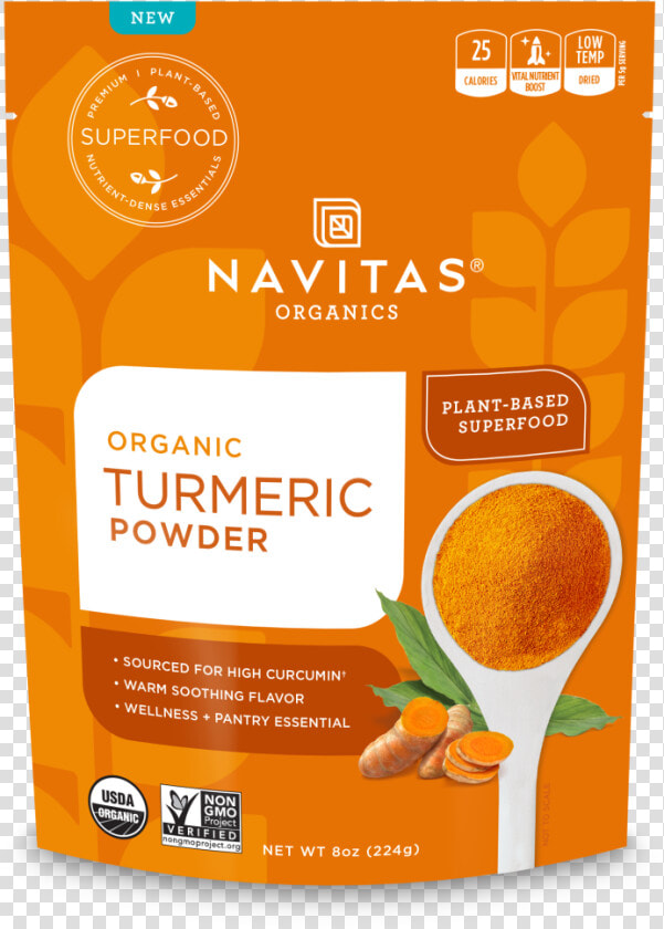 Navitas Turmeric Powder  HD Png DownloadTransparent PNG