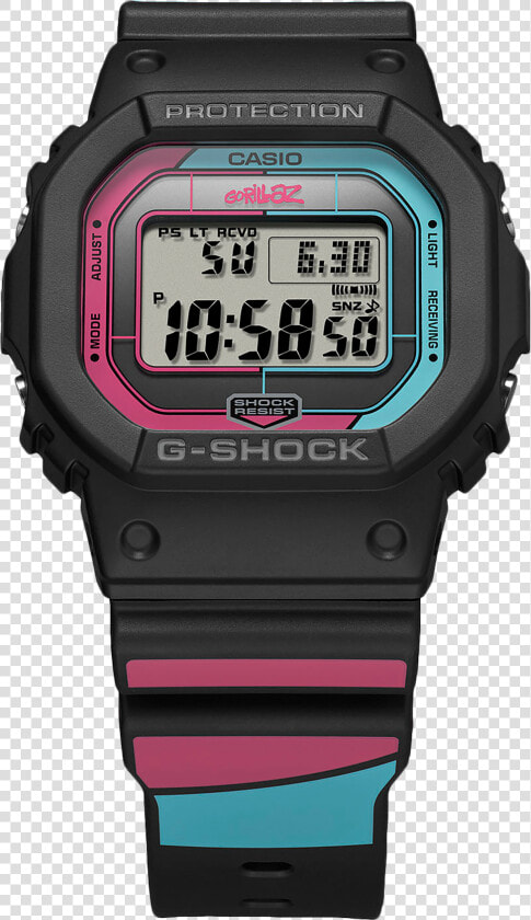 Gorillaz Wiki   Casio G Shock Gorillaz  HD Png DownloadTransparent PNG