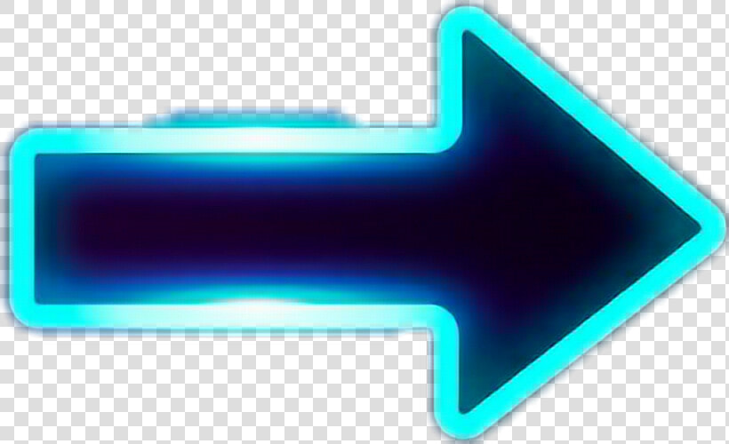  neon  flecha   Blue Arrow Neon Png  Transparent PngTransparent PNG