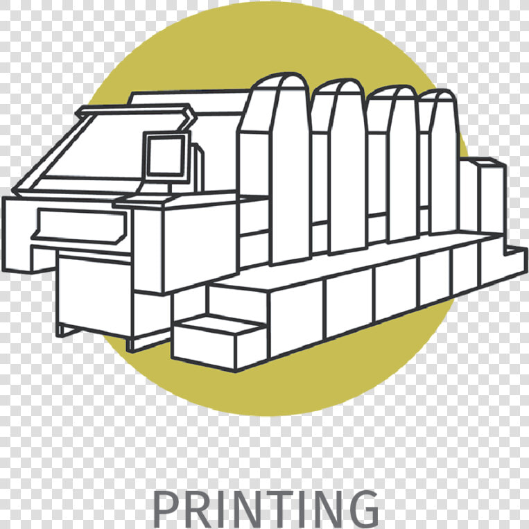 Offset Printing Machine Icon  HD Png DownloadTransparent PNG