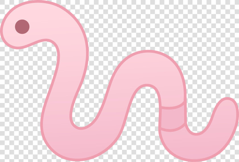 Worms Pink Frames Illustrations   Worm Clipart Cute  HD Png DownloadTransparent PNG