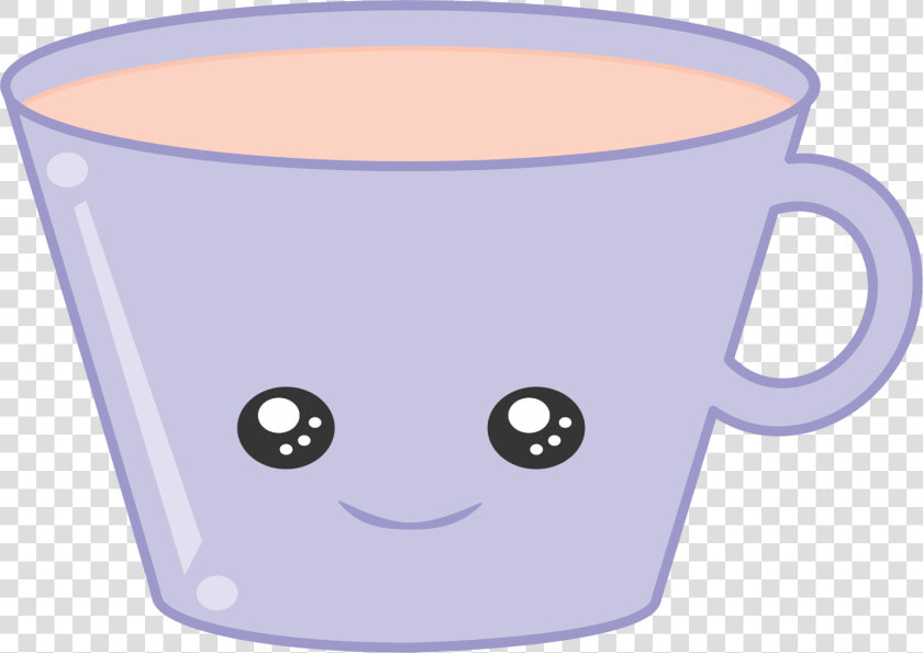 Transparent Kawaii Food Png   Cartoon Tea Cup Cup Png  Png DownloadTransparent PNG