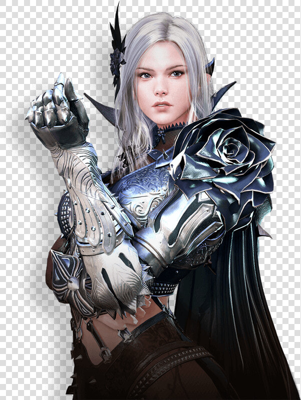 Darkknight Character Image   Black Desert Online Female Warrior  HD Png DownloadTransparent PNG