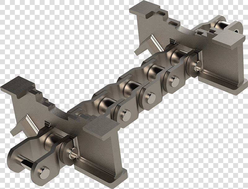 Double Length Infeed Chain  amp  Flights Rendering   Machine Tool  HD Png DownloadTransparent PNG