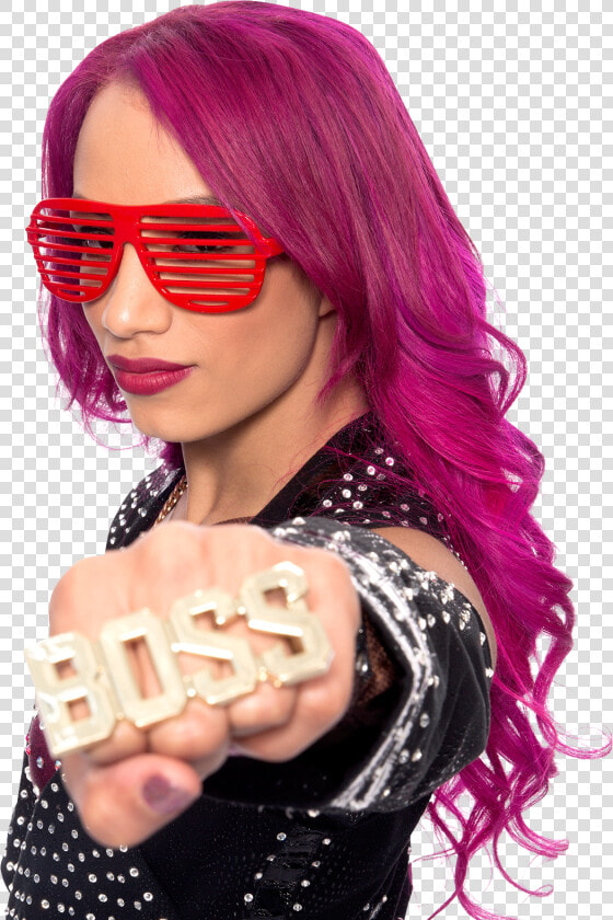 Sasha Banks With Glasses   Png Download   Sasha Bangs  Transparent PngTransparent PNG