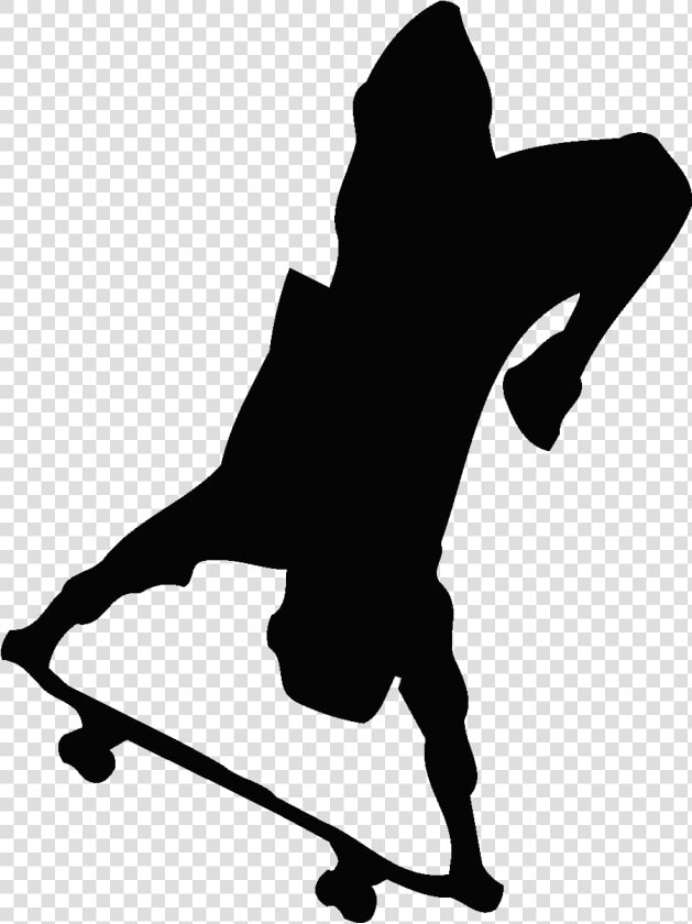 Skateboarding Extreme Sport Ice Skating   Skateboard Silhouette  HD Png DownloadTransparent PNG