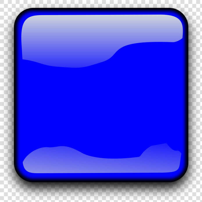 Transparent Button Clipart   Transparent Blue Square Button  HD Png DownloadTransparent PNG