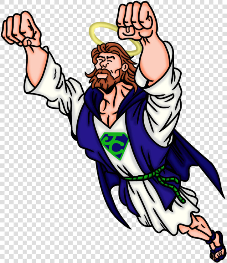 Bible Superhero Is Christianity Lord Jesus Clipart   Jesus Hero Png  Transparent PngTransparent PNG